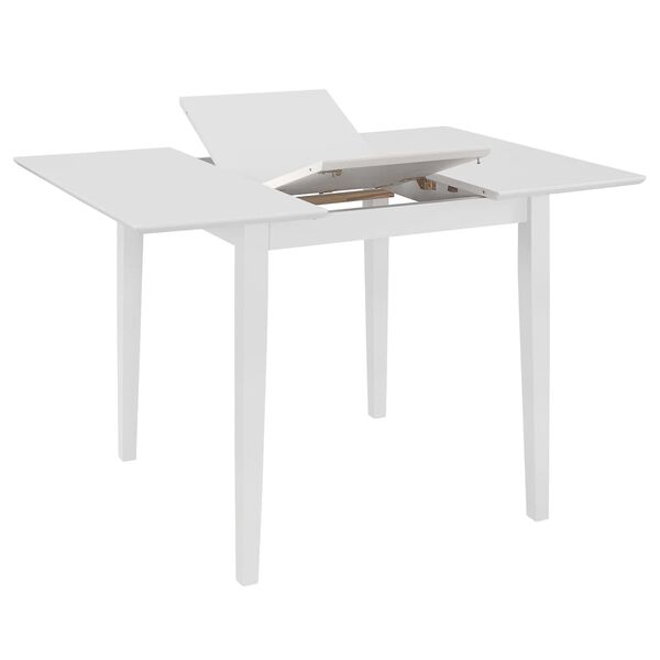 vidaXL 3 Piece Dining Set MDF Grey