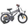 vidaXL Kids Bike 12 Inches for 2-4 Years Old Dark Grey
