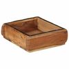 vidaXL Tray 2 pcs Brown 29 x 31 x 10 cm Solid Reclaim Wood