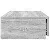 vidaXL Bed Drawers Grey Sonoma 90 x 36.5 x 16.5 cm Engineered Wood