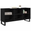 vidaXL TV Cabinet Black Oak 103.5 x 30 x 50 cm Engineered Wood