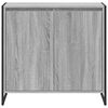 vidaXL Side Cabinet Grey Sonoma 79 x 36 x 75 cm Engineered Wood