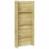 vidaXL Plant Shelves Brown 50 x 15 x 117 cm Impregnated Pine Wood