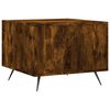 vidaXL Coffee Tables 2 pcs Smoked Oak 50x50x40 cm Engineered Wood