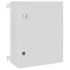 vidaXL Control Cabinet Grey 47 x 17.5 x 50 cm ABS Plastic