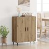 vidaXL Sideboard Artisan Oak 69.5 x 34 x 90 cm Engineered Wood