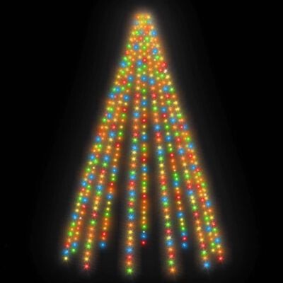 vidaXL Tree Lights with 500 LEDs Colourful 500 cm Indoor Outdoor