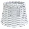 vidaXL Ceiling Lamp Shade White &Oslash;25x17 cm Wicker