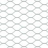 vidaXL Hexagon Fence Green 0.5 x 50 m Steel