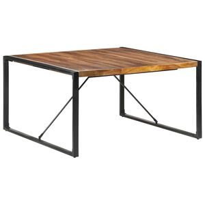 vidaXL Dining Table | Natural wood, Black