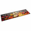 vidaXL Kitchen Rug Washable Autumn 60x300 cm Velvet