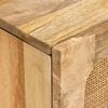 vidaXL Sideboard with Drawer Brown 40 x 33.5 x 75 cm Solid Mango Wood