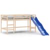 vidaXL Kids'Loft Bed without Mattress with Slide 80x200 cm