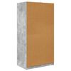vidaXL Bathroom Cabinet with Drawer Concrete Grey 79.5 x 49 x 156 cm