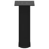vidaXL Coffee Table Legs 4 pcs Black 42-44 cm Steel