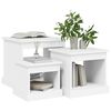 vidaXL Coffee Tables 3 pcs White Engineered Wood