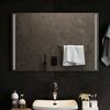 vidaXL LED Bathroom Mirror 90x60 cm