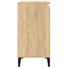 vidaXL Bedside Cabinets 2 pcs Sonoma Oak 40x35x70 cm Engineered Wood