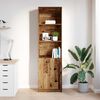 vidaXL Highboard Old Wood 50x35x180 cm Engineered Wood