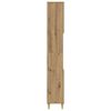 vidaXL Bathroom Cabinet Artisan Oak 30x30x190 cm Engineered Wood