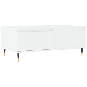 vidaXL Coffee Table White 90x50x36.5 cm Engineered Wood