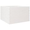 vidaXL Garden Planter White 70x70x45.5 cm Solid Wood Pine