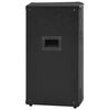 vidaXL Professional Passive Hifi Stage Speaker 1000 W Black 37x37x64cm