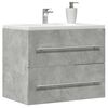 vidaXL Sink Cabinet Concrete Grey 60x38.5x48 cm Engineered Wood