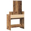 vidaXL Dressing Table Old Wood 80 x 41 x 144.5 cm Engineered wood