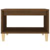 vidaXL Coffee Table Brown Oak 60x50x40 cm Engineered Wood