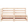 vidaXL 2 Piece Garden Lounge Set Solid Pinewood