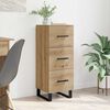 vidaXL Sideboard with Drawer Artisan Oak 34.5 x 34 x 90 cm