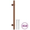 vidaXL Cabinet Handles 10 pcs Bronze 160 mm Stainless Steel