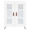 vidaXL Highboard White 69.5x34x180 cm Engineered Wood
