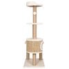 vidaXL Cat Tree with Scratching Post 123cm Seagrass