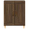 vidaXL Sideboard Brown Oak 69.5x34x90 cm Engineered Wood