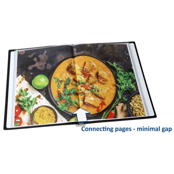 rillstab Display Book A4 30 Pockets Black