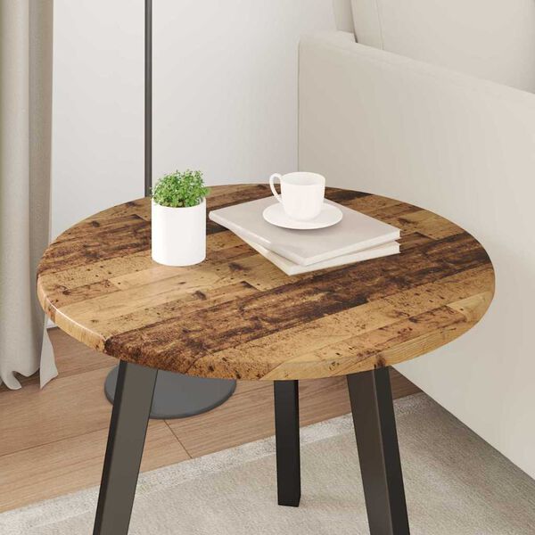 vidaXL Table Top Old wood 50 x 50 x 1.5 cm Engineered Wood