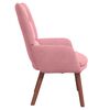 vidaXL Armchair Pink 63 x 67 x 94 cm Velvet