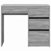 vidaXL Desk with Drawer Grey Sonoma 90 x 37.5 x 75 cm Engineered Wood