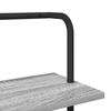 vidaXL Bookshelf Grey Sonoma 60 x 24 x 203 cm Engineered wood