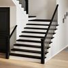 vidaXL Stair Treads 12 pcs Dark Brown 110x25x2 cm Solid Wood Oak