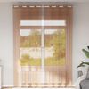 vidaXL Voile Curtains with Grommets 2 pcs Terracotta