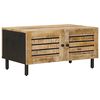vidaXL Coffee Table Natural 80 x 50 x 40 cm Solid Mango Wood