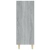 vidaXL Sideboard Grey Sonoma 69.5x32.5x90 cm Engineered Wood
