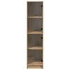 vidaXL Highboard Artisan Oak 35 x 37 x 142 cm Engineered Wood