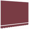 vidaXL Awning Replacement Fabric Burgundy 300 x 200 cm Canvas