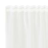 vidaXL Lace Curtain with Curtains Floral White 160 x 500 cm Polyester