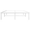 vidaXL Metal Bed Frame without Mattress White 120x190cm