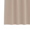 vidaXL Blackout Curtains with Rings 2 pcs Taupe 175 x 140 cm Polyester